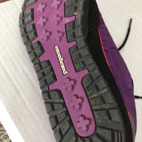 Rare Patagonia Woman’s Nylon Purple Size 8 Lace -Up Sneakers - Picture 10 of 16